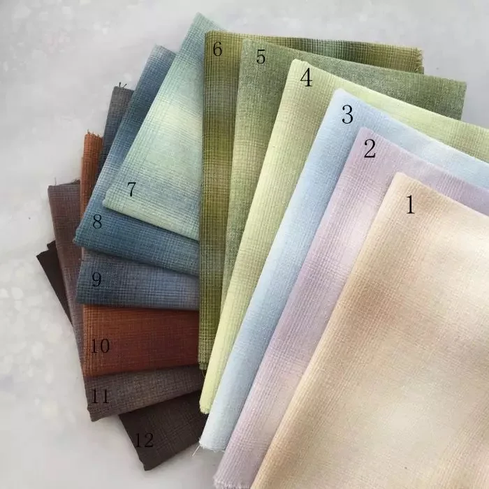 35х50 см 24-цветное практичное большое градиентное хлопковое первичное крашение ткань DIY ручной заплатки ткань.