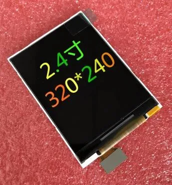 Цветной ЖК экран 2 4 дюйма 40PIN TFT IC 240(RGB)* 320 интерфейс MCU (без платы)|Аксессуары для