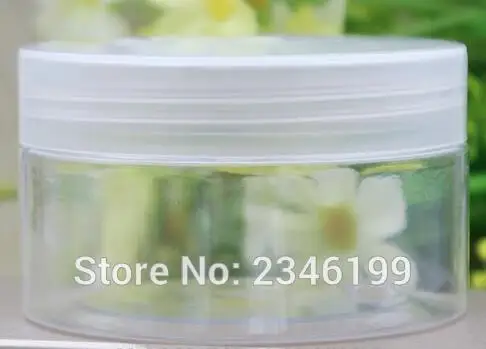 

100G 100ML Plastic Jar,Transparenyt Empty Cosmetic Packing Container, Skin Care Cream Packaging Pot, 20pcs/lot
