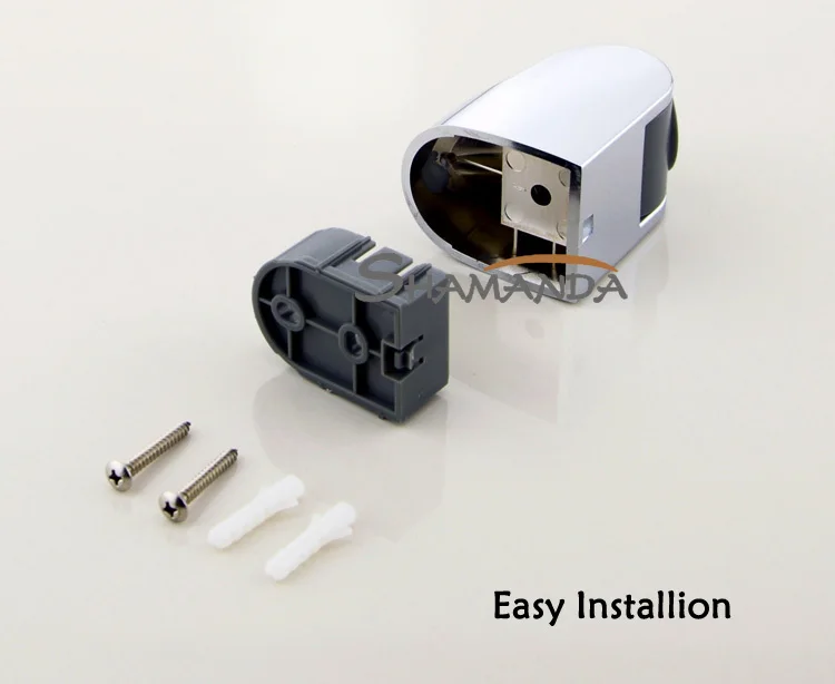 Бесплатная доставка Ванная комната ABS пластик хром ручной душ держатель