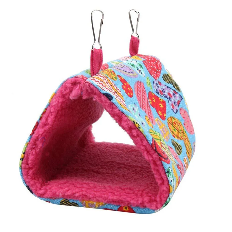 Модная плюшевая птица висячая клетка для попугая декоративное гнездо гамак