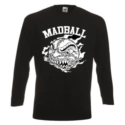 Сцены MADBALL логотип с длинным рукавом новая футболка рок группа рубашка длинными