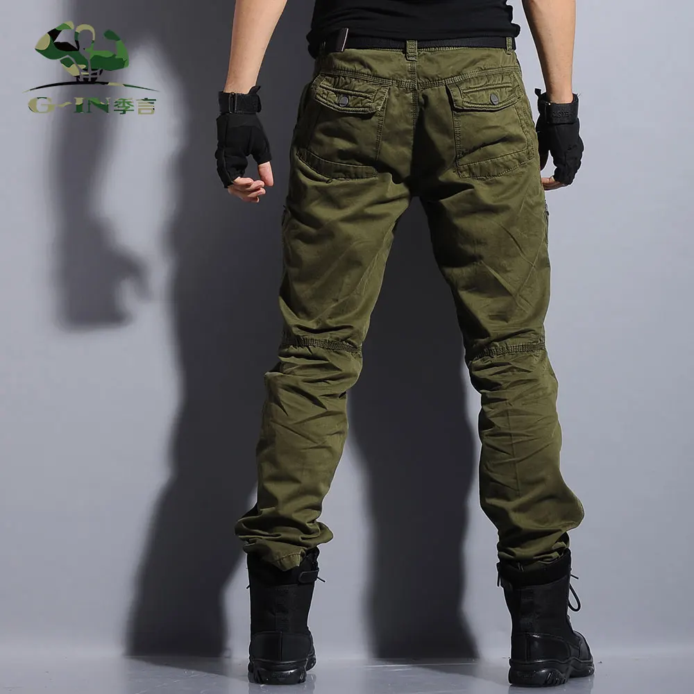 Мужские брюки карго в Военном Стиле камуфляжные армейские тактические штаны calcas