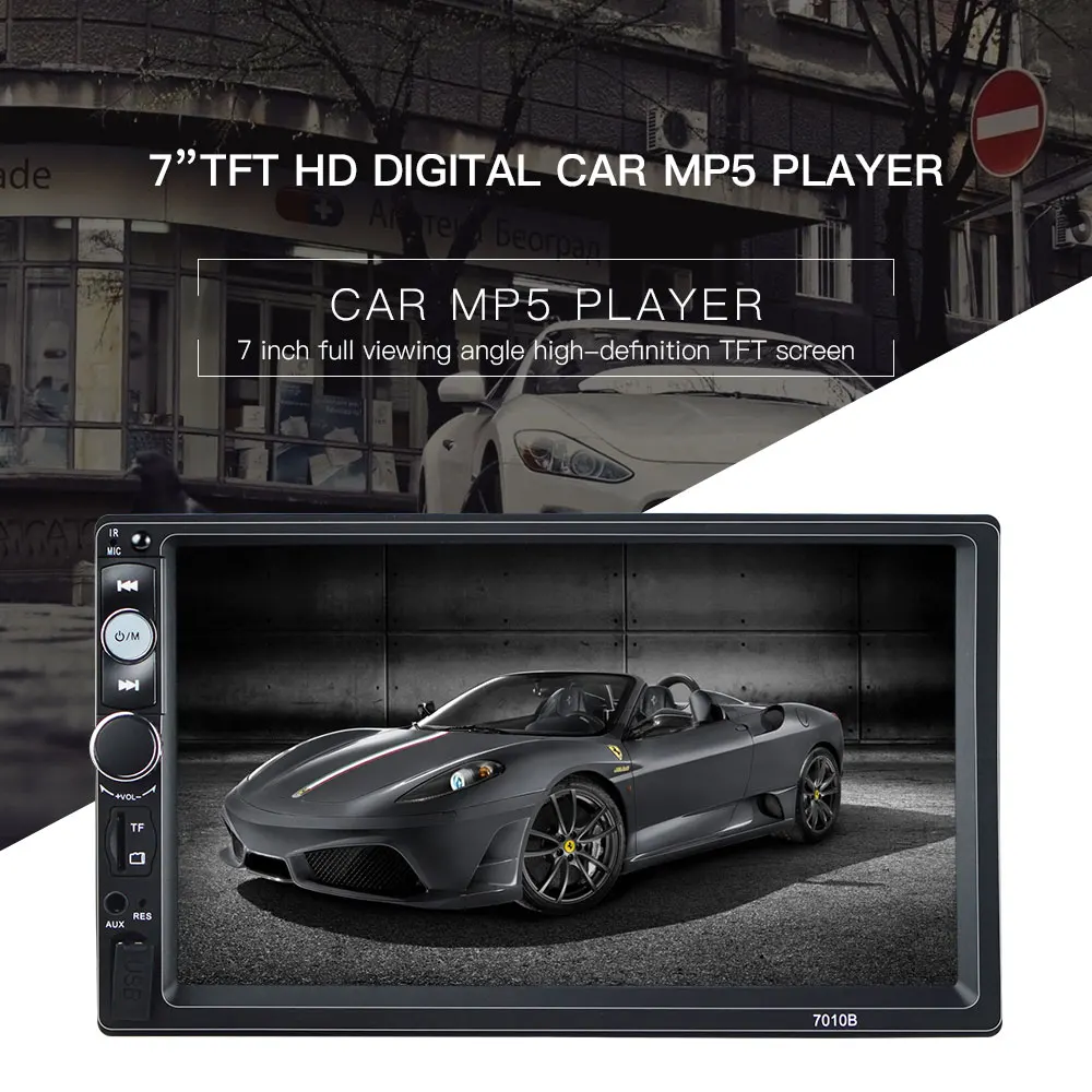 2 Din автомагнитола 7 &quotHD Авторадио мультимедийный плеер 2DIN сенсорный экран Авто