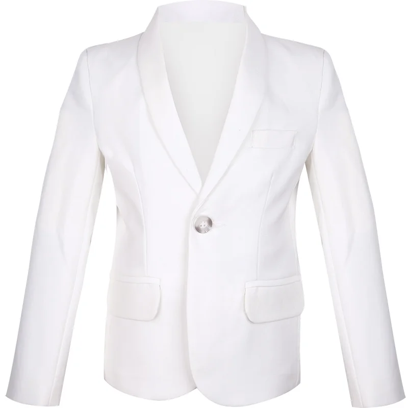 Костюм джентльменский из блейзера и брюк для мальчиков официальный костюм с