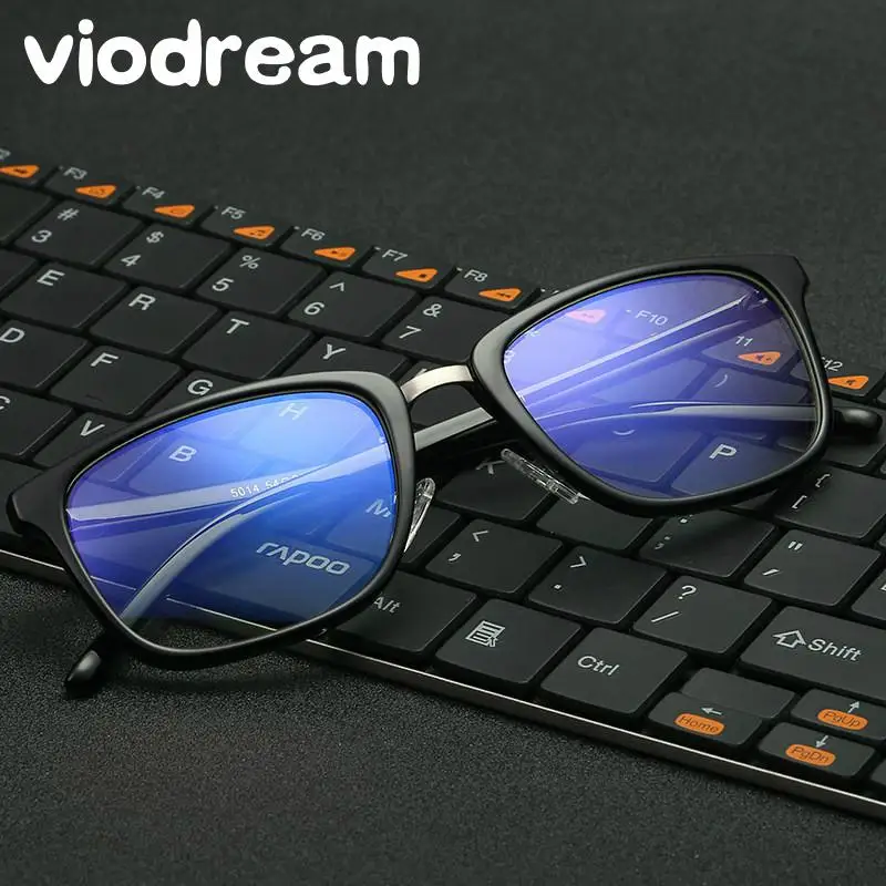 Очки Viodream Tr90 с защитой от синего света полная оправа женские и мужские