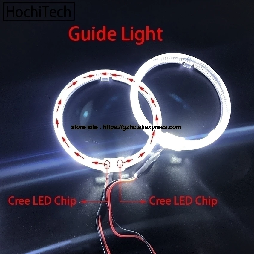 HochiTech Cree светодиодные лампы с чипом руководство ангельские глазки комплект белый