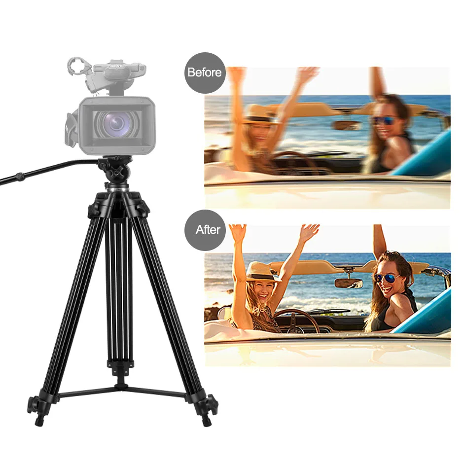 Профессиональный сверхмощный штатив ALUMOTECH 1 8 м Weifeng717 видеокамера DSLR Cam Studio|1.8m