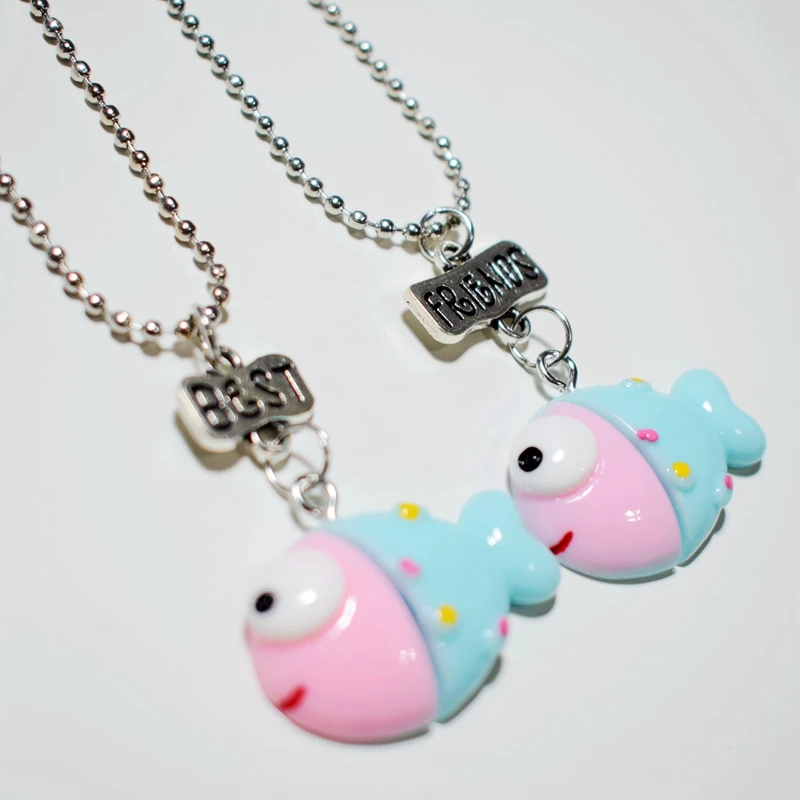 Ожерелье с подвеской рыбий глаз из смолы 2018|Ожерелья подвеской| |