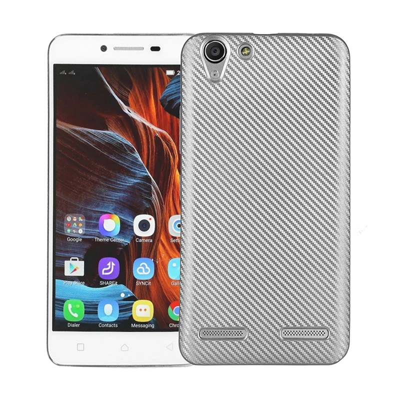 silver YueTuo чехол для lenovo k5 K5 plus a6020 3 vibe C2 K8 note K8 plus k 5 силиконовый мягкий tpu аксессуары для задней крышки телефона - Цвет: silver