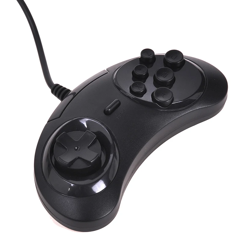 Для ПК MAC Mega Drive геймпады проводной игровой контроллер геймпад Shock Joypad Джойстик