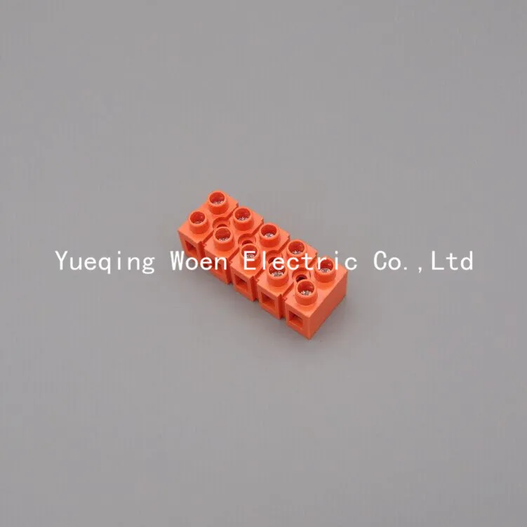 

Free shipping H2519-5 environmental friendly flame retardant terminal screw terminal blocks 5p