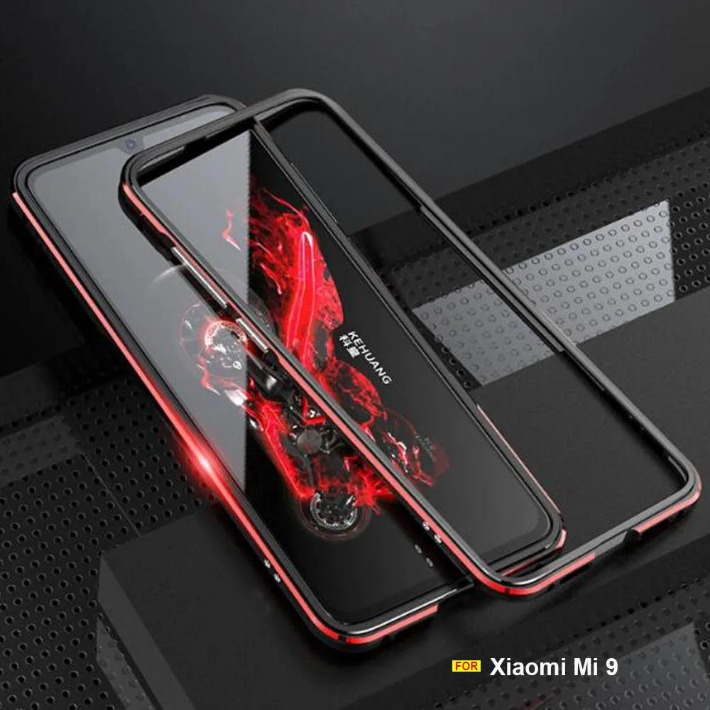 Для Xiaomi mi 9 чехол Роскошный глянцевый алюминиевый mi um бампер чехол для mi 9 чехол металлическая рамка для Xiaomi mi 9 Lite чехол funda
