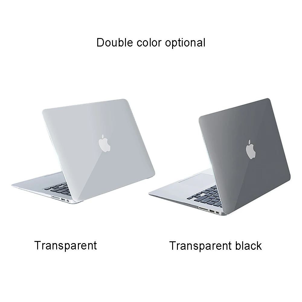 BUBM кристально чистый жесткий чехол совместимый с MacBook 12 дюймов Air 13 новейший Pro
