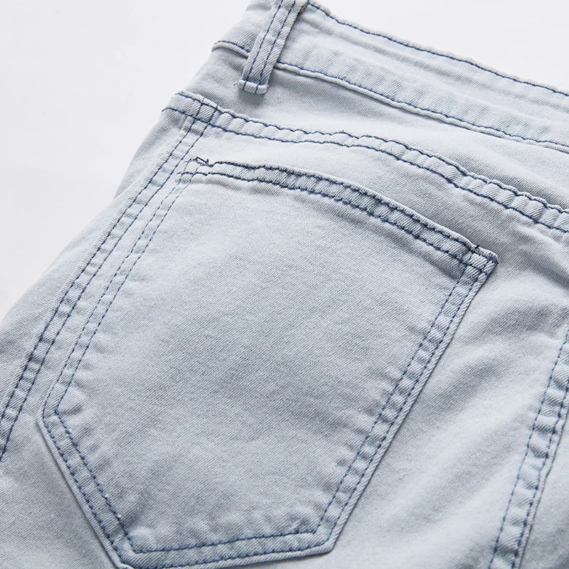 fashion new 2018 original design loose jeans men brand high quality luxury man casual street straight hip hop big size | Мужская одежда