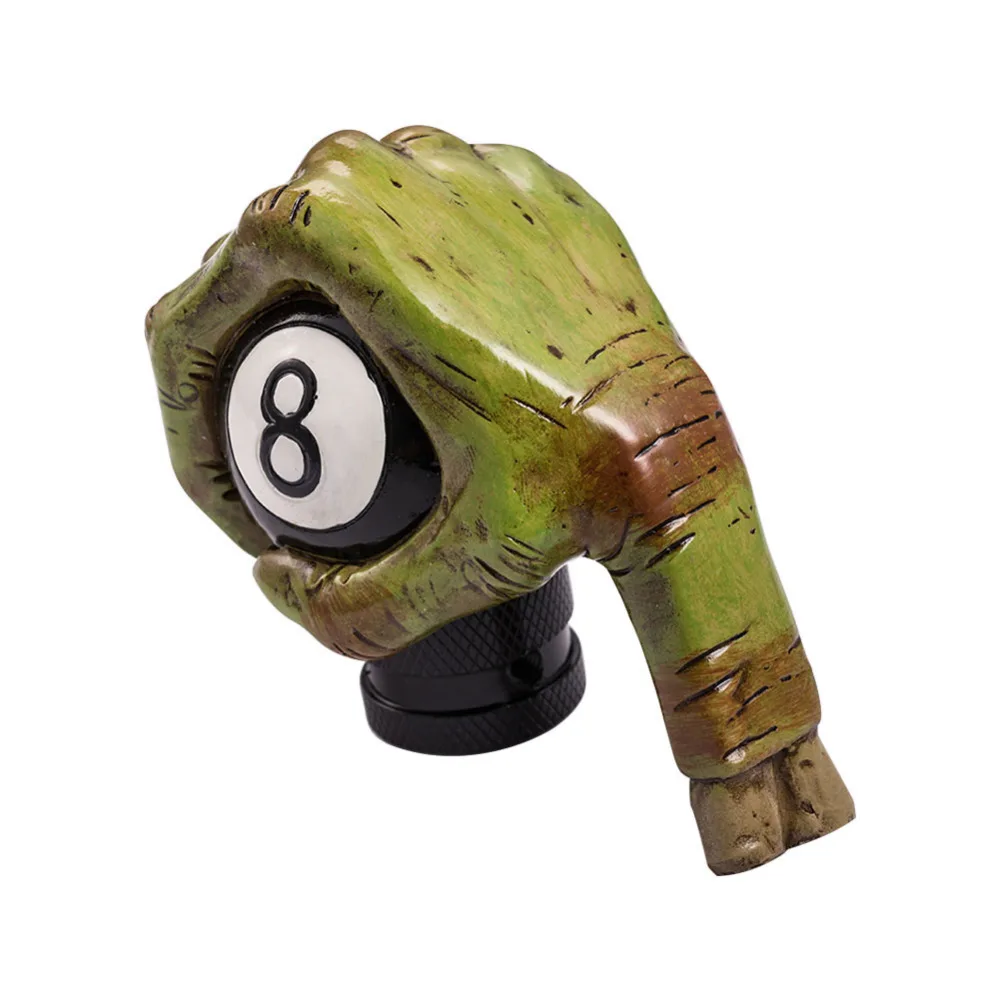 

Green Ghost Hand Gear Knob Head Handle Styling Car Gear Shift Knobs Gear Stick Automobile Replacement Accessories