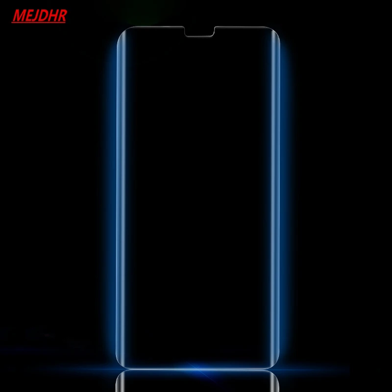 6D жидкость для экрана УФ Полный Клей закаленное стекло samsung Galaxy S8 S9 Note 8 протектор