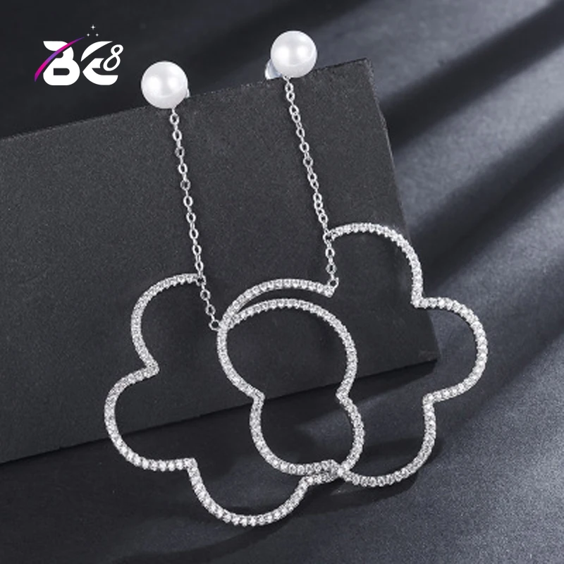 

Be 8 Trendy Korean Fashion Long Cloud Shape Drop Earrings Cute Dangle Earrings for Women Pendientes Mujer Moda E662