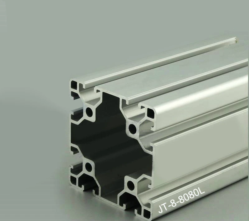 8080 алюминиевый профиль экструзии 3d принтер V слот железнодорожных ЧПУ
