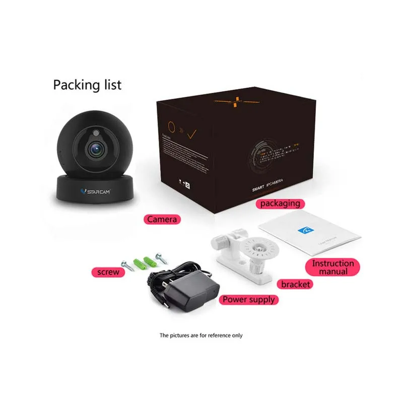 Vstarcam wifi Мини ip камера PT встроенный динамик и микрофон для домашнего