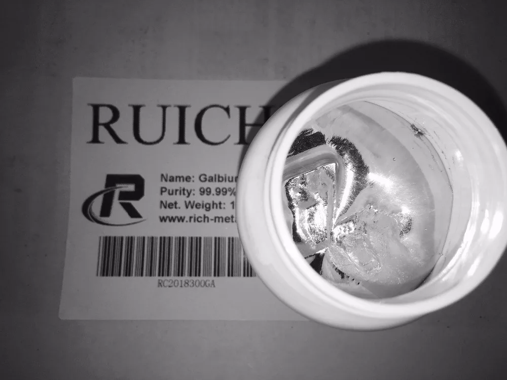 

Металл Галлий 1000 грамм RUICHI
