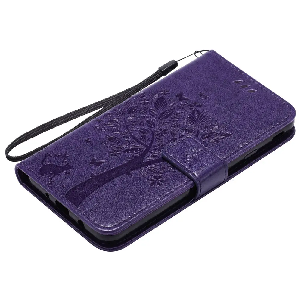 Кожаный чехол книжка для Samsung Galaxy J7 J 7Prime G610 G610M/DS G610F/DS Бумажник телефона SM Capa|cover for