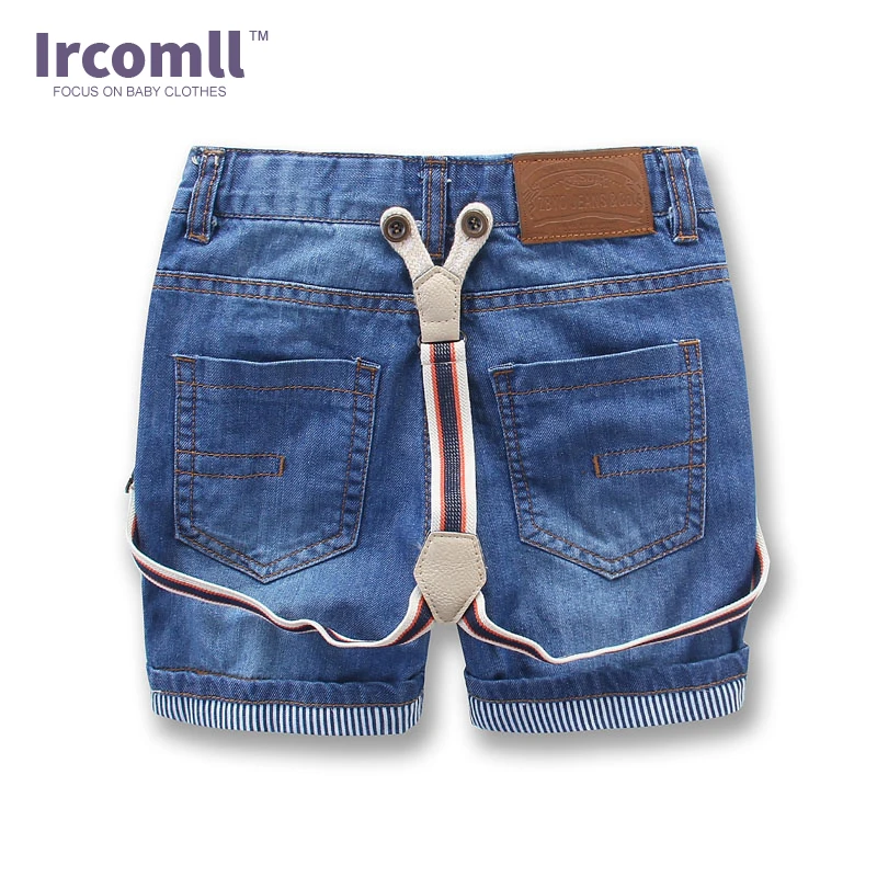 Новые детские джинсовые шорты Летний Стиль Одежда для мальчиков в Корейском