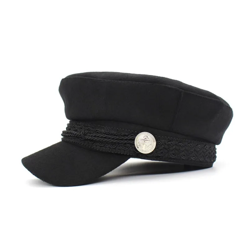 Minhui старинные шляпы для женщин Новинка 2015 моды военная шляпа Gorras Планас Snapback