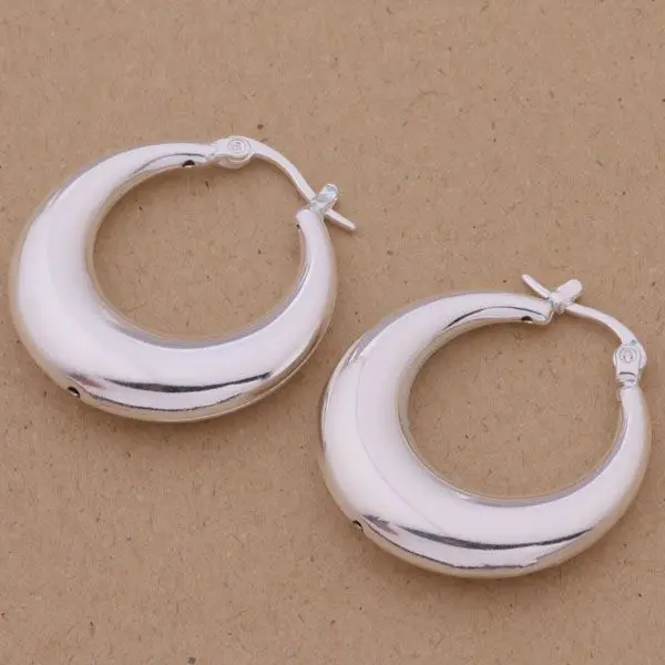 Женские серповидные серьги AE422 из стерлингового серебра 925 пробы опт|earrings