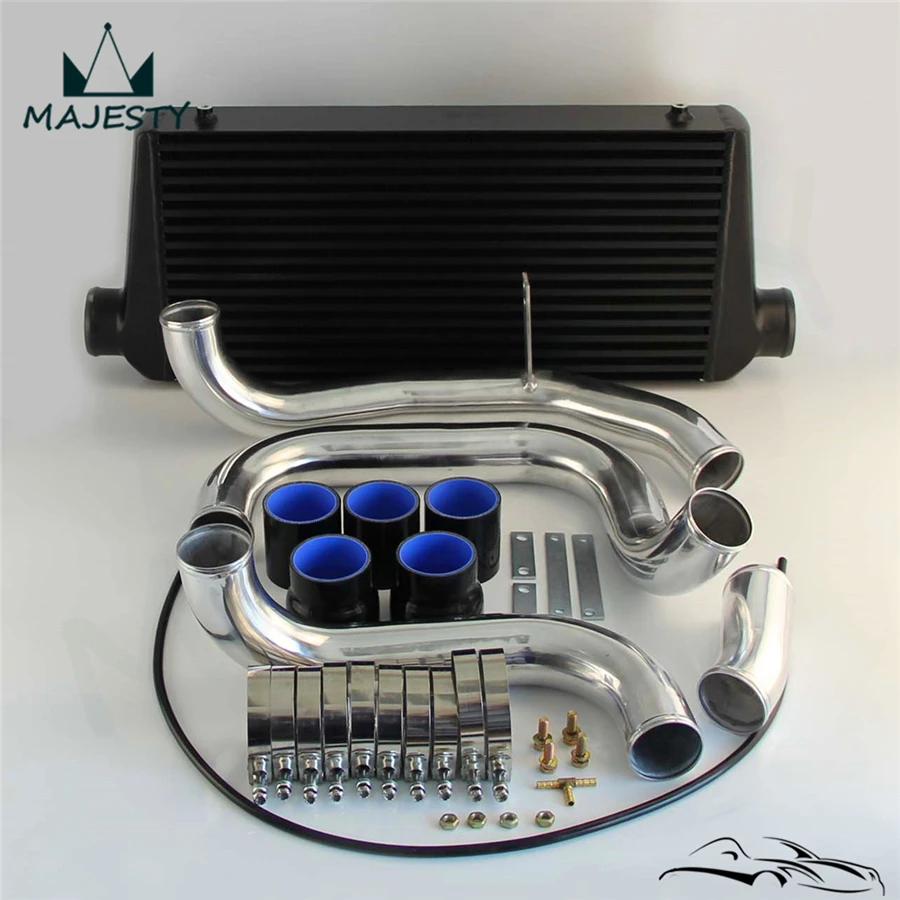 Для N ** ISSAN S KYLINE R32 R33 R34 GTS T черный Комплект переднего интеркулера труб| |