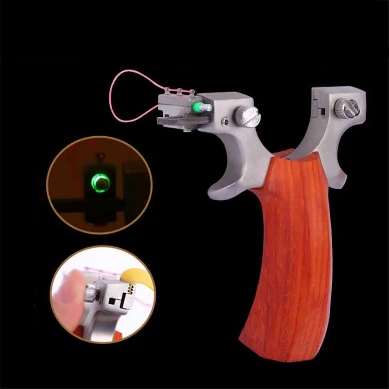 Профессиональный Slingshot Sling Shot 304 из нержавеющей стали Catapult Камуфляжный бант не