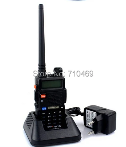 DHL Бесплатная доставка + Pofung UV 5R двухдиапазонный VHF 136 174 MHz/UHF 400 520MHz 5W 128CH Walk Talk
