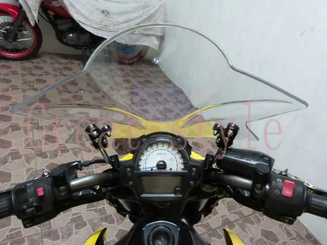Новый велосипед мотоцикл лобовое стекло ветровое дым для BMW F800R S1000R 2014-2015 R1200R 2007-2015