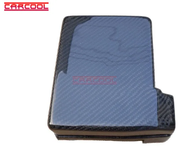 Автомобильный Стайлинг крышка коробки предохранителя из углеродного волокна