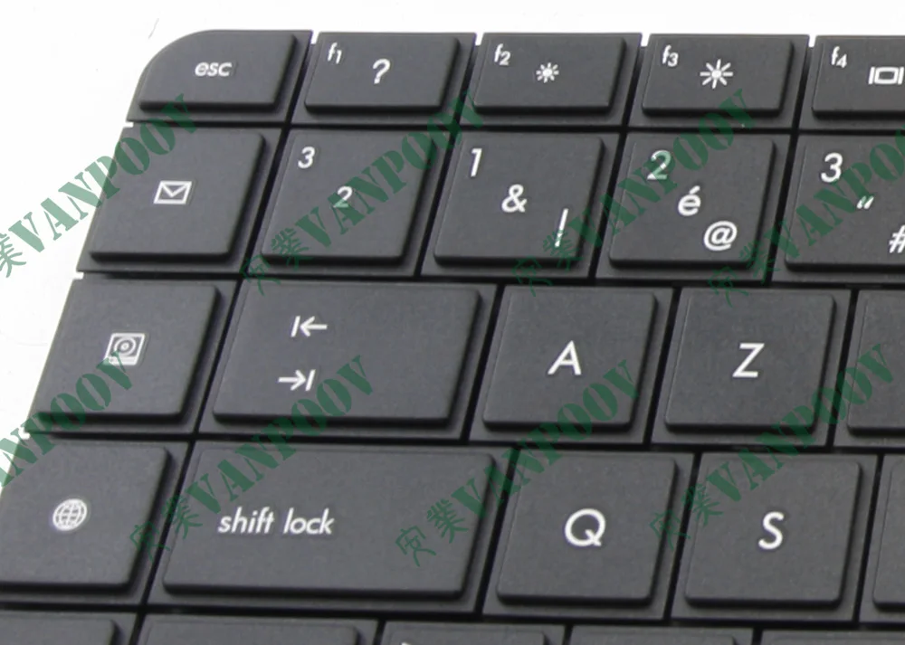 Фото НОВАЯ клавиатура AZERTY для ноутбуков HP Compaq Presario CQ56 G56 CQ62 G62 -100 -200 AX6 CQ56-100, черная, Бельгия, BE 605922-A41 №1