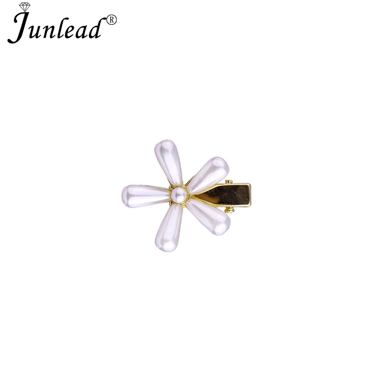 Fashion Korean Pearl Beads Hair Long Flower Headwear Hairpins Barrette Elegant ornament Hairgrip For Women Jewelry Accessories | Украшения