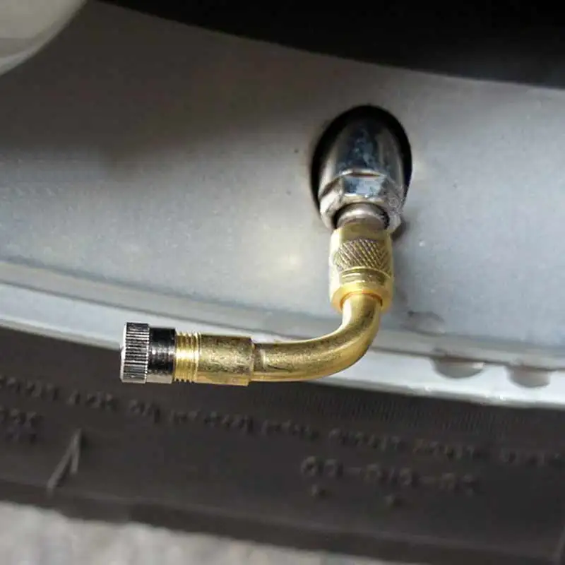 90 градусов шины удлинитель клапана стволовая Автомобиль Мотоцикл велосипед MTB