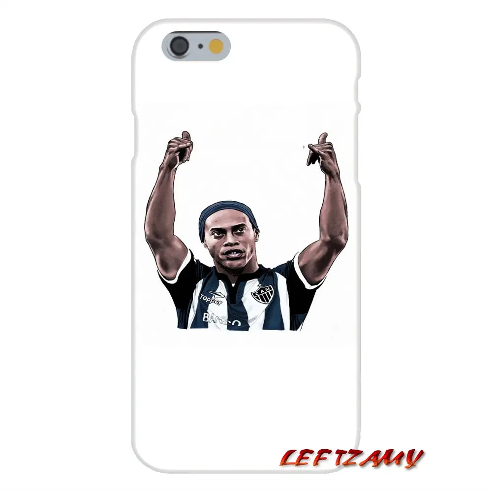 Аксессуары чехлы для телефонов модные футбола Ronaldinho huawei P8 P9 P10 Lite 2017 Honor 4C 5X 5C 6X mate 7