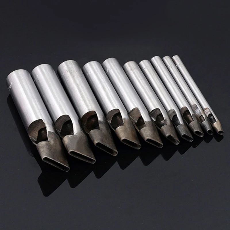 4*8 мм Кожа ремесло прямоугольник Дырокол Инструменты дырокол ремень для инструментов ремень квадратное отверстие 4*12 мм DIY ручной инструмент