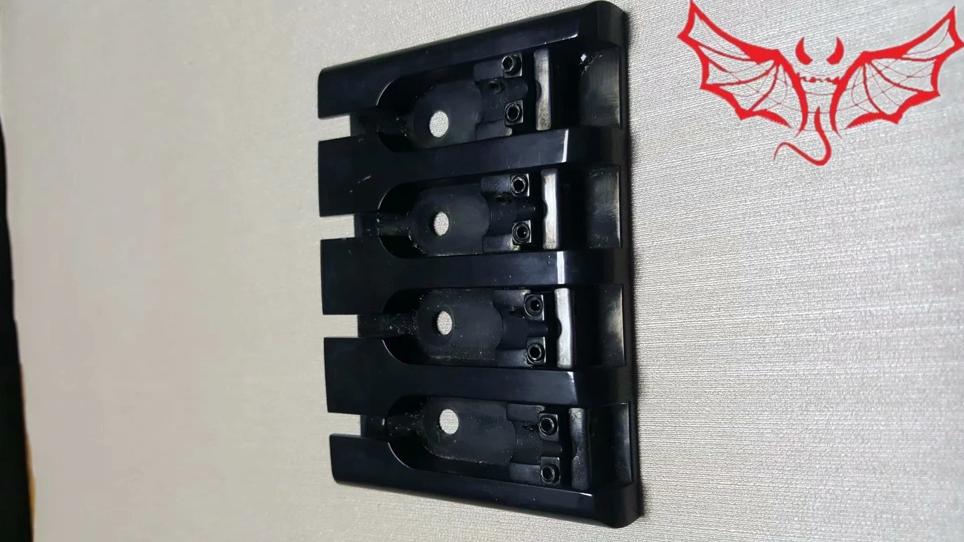 1 Набор высокого количества Hanmosen Deluxe Bass Bridge для 4/5/6 струн электрический бас черный