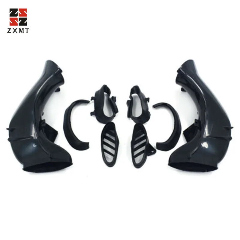 Воздухозаборная трубка ZXMT Ram обтекатель трубки для YZF R1 2004 2005 2006 04 06|Накладки и