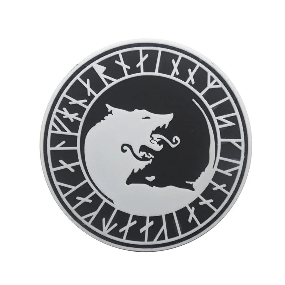 1 шт. вышитые нашивки Viking Wolf для одежды сделай сам с аппликацией наклейки железные