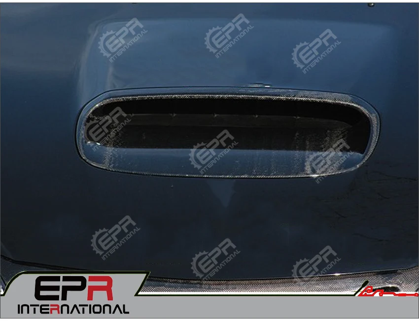 Автомобиль-Стайлинг для Impreza 14-18 WRX VAB VAF STI OEM Стиль карбоновый капот совок вентиляционное отверстие глянцевая отделка крышка капота воздуховод часть