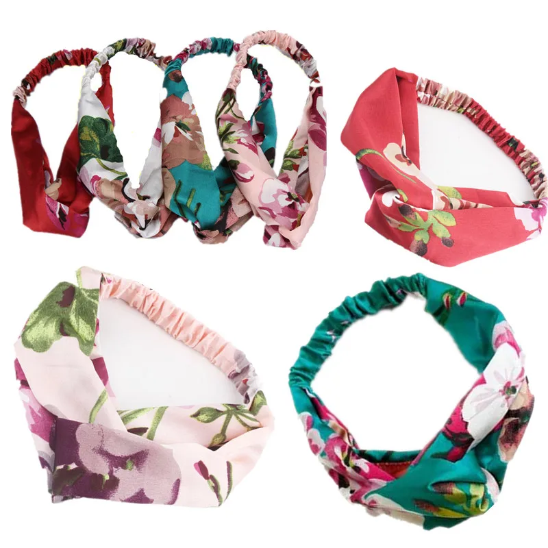 Женская шелковая атласная эластичная лента для волос с узлом | Украшения и