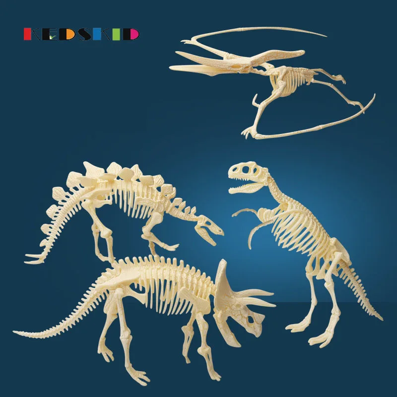 T Rex динозавр ископаемые раскопки Детская научная игрушка перчатки детская
