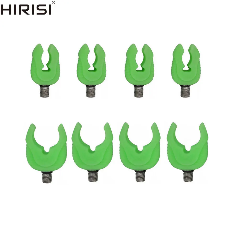 Hirisi 4 шт. резиновая удочка для отдыха Торцевая Опора устройство для фиксации голов ручки рыболовный держатель удочки аксессуары