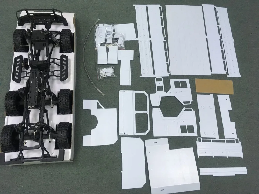 1/10 Масштаб RC 6x6 6WD кузов наборы и Rock Cralwer рамка грузовика|rc 6x6|rc body kitbody rc |