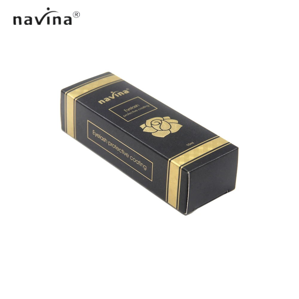 Новое поступление 10 мл тушь для ресниц Navina накладные ресницы защитное покрытие