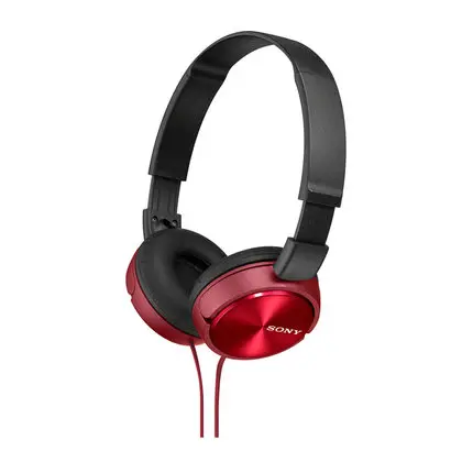Красный sony MDR-ZX310 наушники монитор Сабвуфер гарнитура - Цвет: Красный