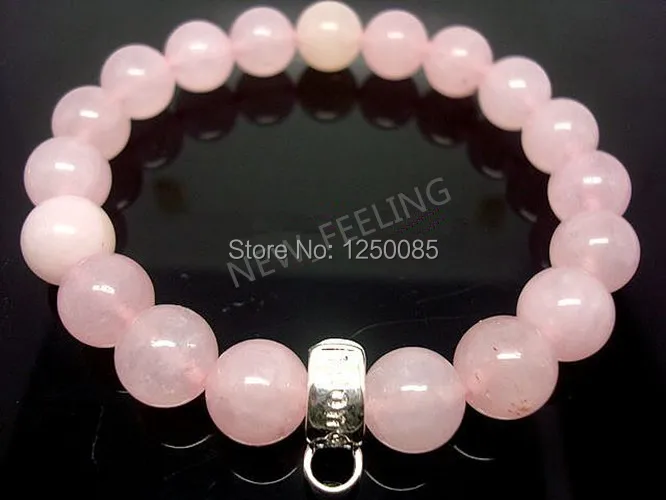 1 шт./Упаковка Горячая Распродажа бусины из розовых камней эластичные браслеты